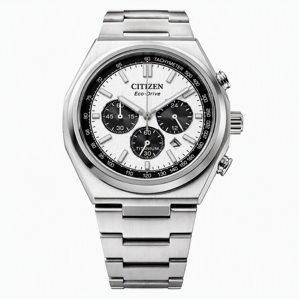 Citizen Zenshin Chrono White dial