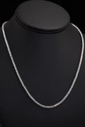 Collar plata 925 con diamante moissanita 3mm
